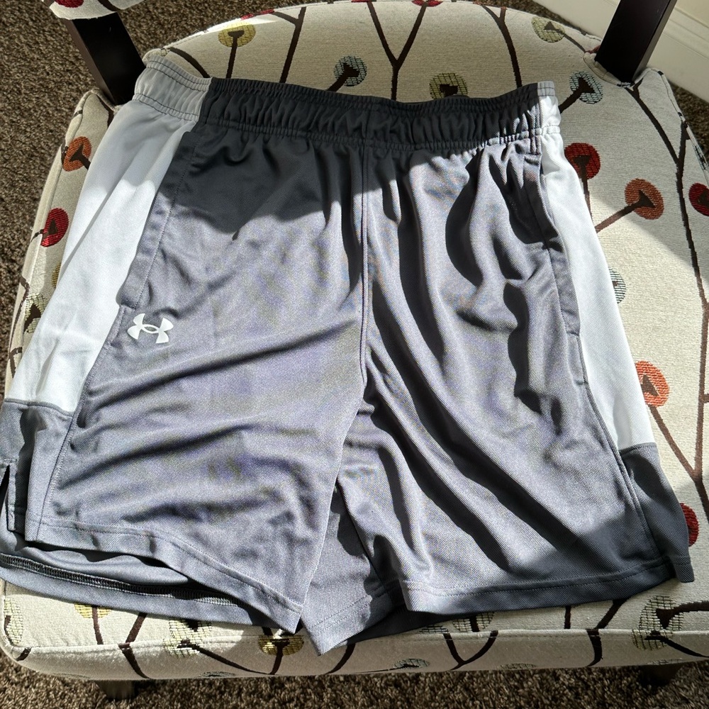 Under Armour Gray Athletic Performance Shorts